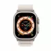 Apple Watch Ultra GPS, 49мм, корпус из титана, ремешок Alpine цвета «сияющая звезда», M. Вид 2
