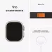 Apple Watch Ultra GPS, 49мм, корпус из титана, ремешок Trail черно-серого цвета, S/M. Вид 5