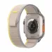 Apple Watch Ultra GPS, 49мм, корпус из титана, ремешок Trail желто-бежевого цвета, S/M. Вид 3