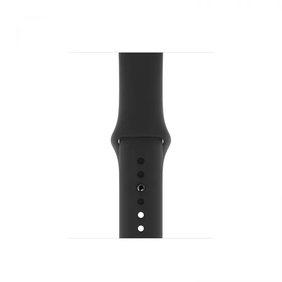 Apple Watch Series 5 40mm, алюминий цвета «серый космос», спортивный ремешок черного цвета. Вид 3