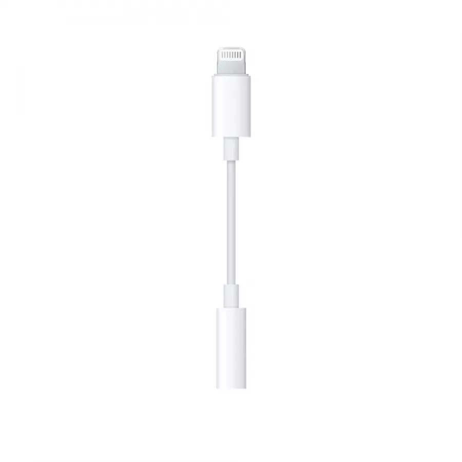 Купить Адаптер Apple Lightning на выход 3,5 мм для наушников в Сочи. Вид 1