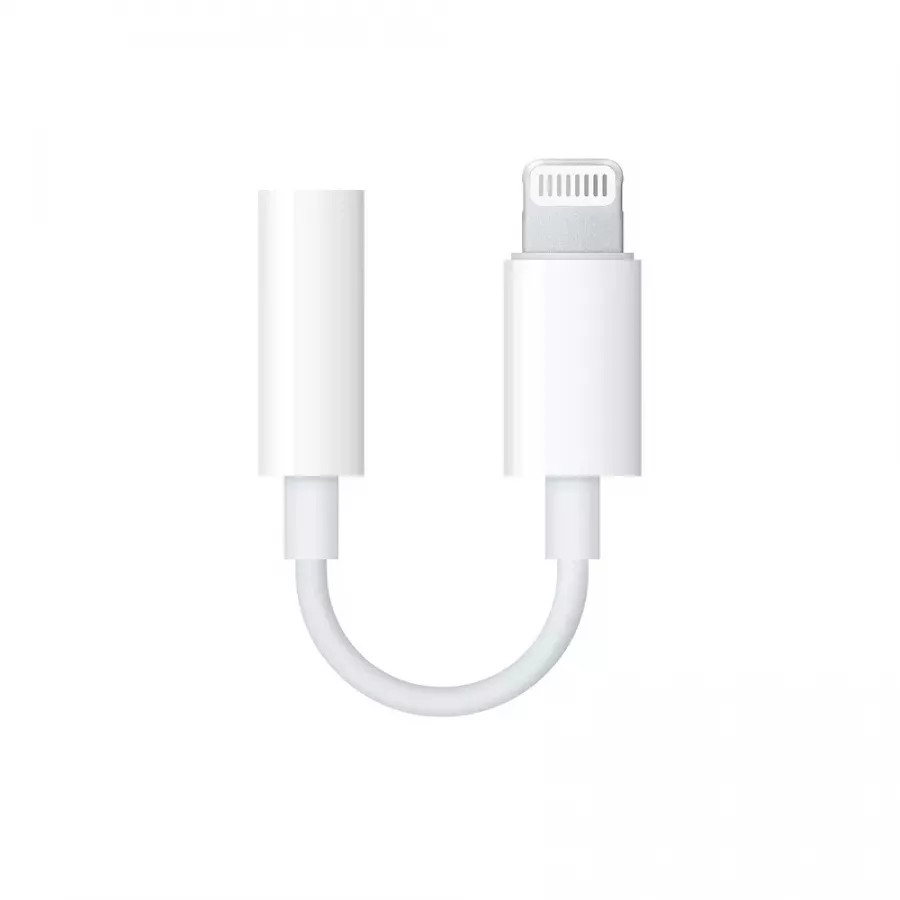 Адаптер Apple Lightning на выход 3,5 мм для наушников. Вид 2