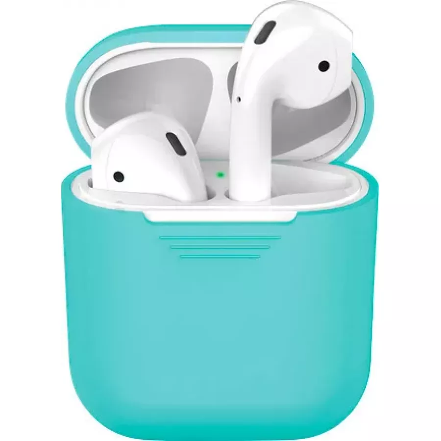 Купить Силиконовый чехол для Apple AirPods - Тиффани в Сочи. Вид 1