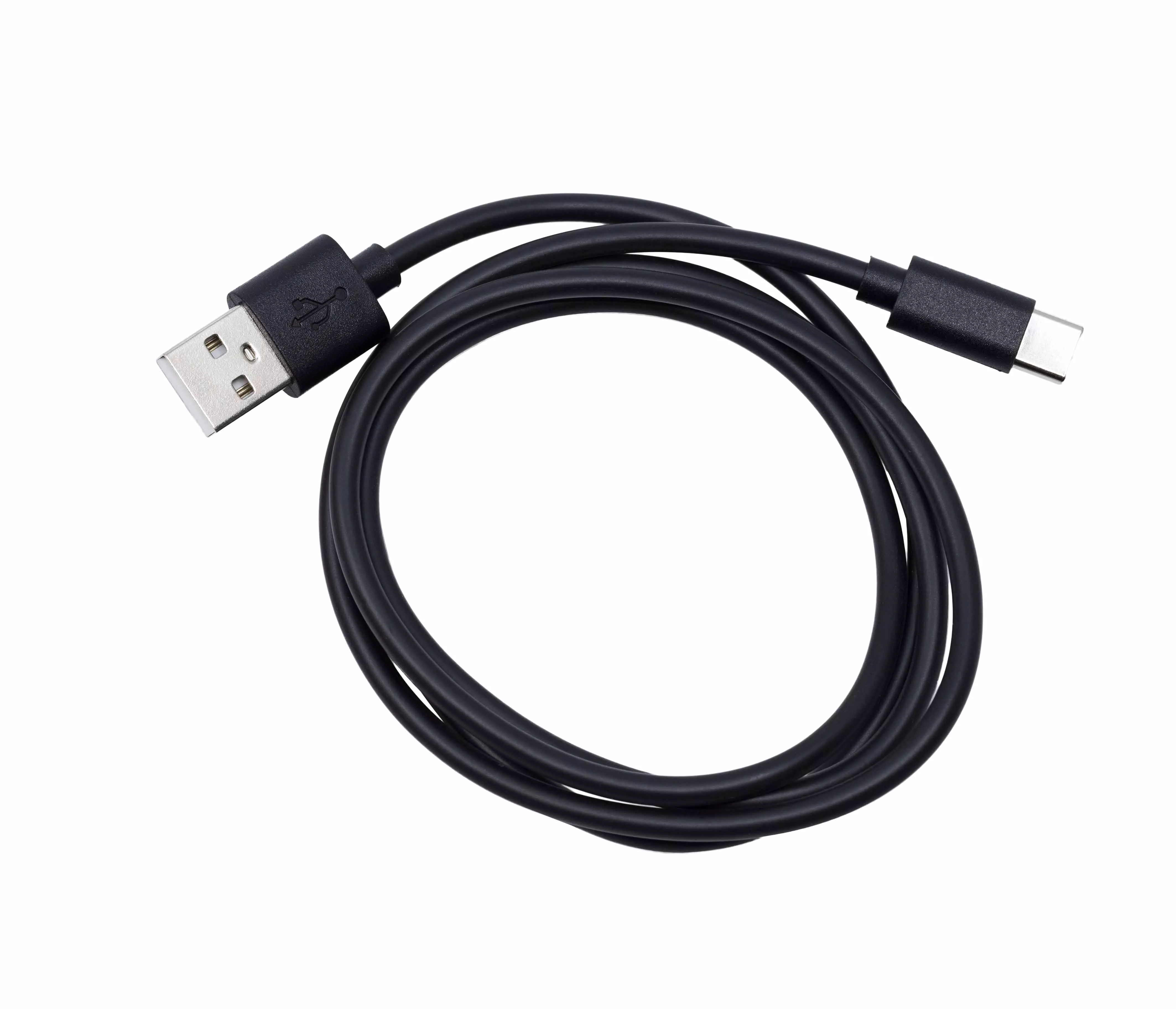 Кабель CableTECH USB-C 1м - Черный. Вид 1