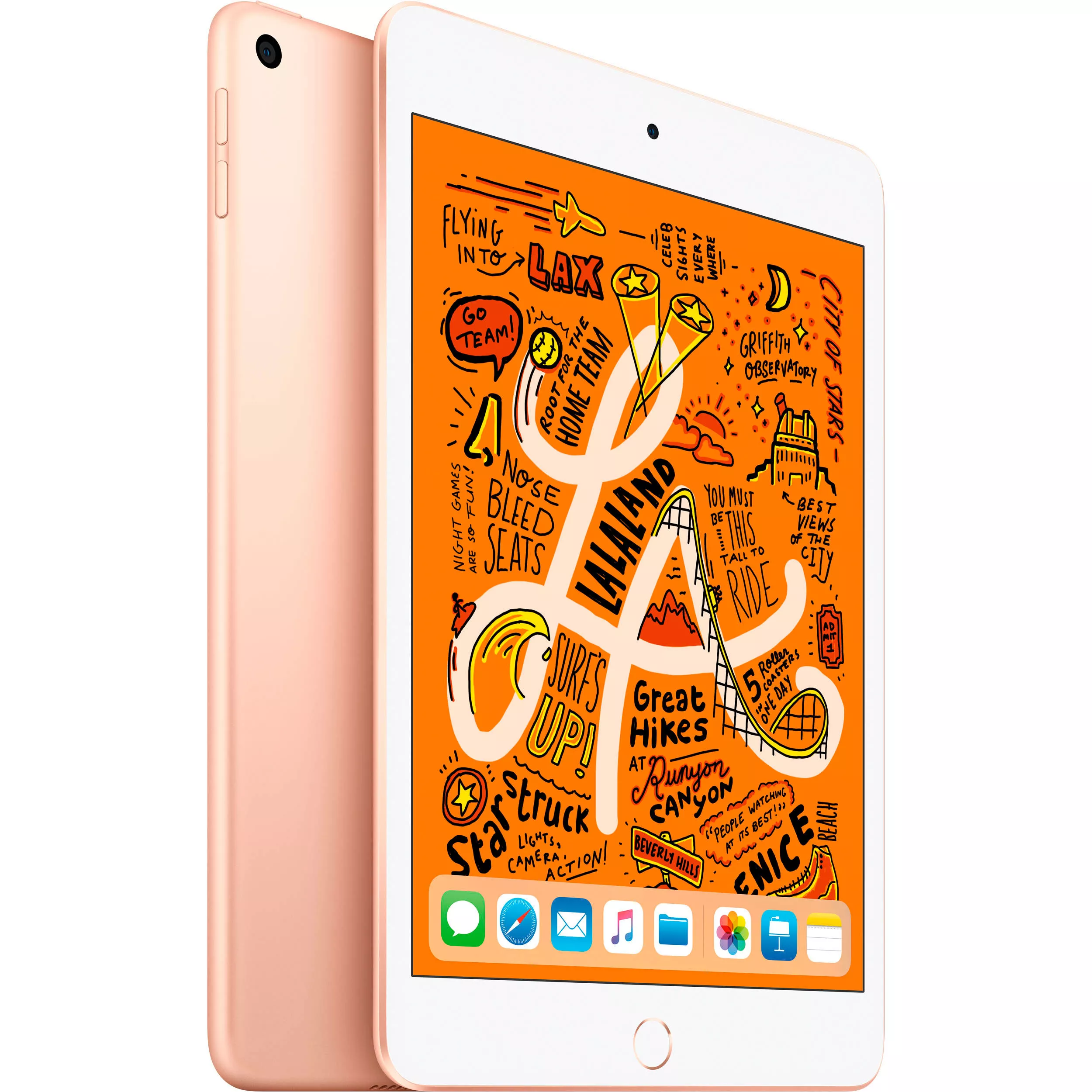 Apple iPad mini 5 256ГБ Wi-Fi - Золотой (Gold). Вид 1