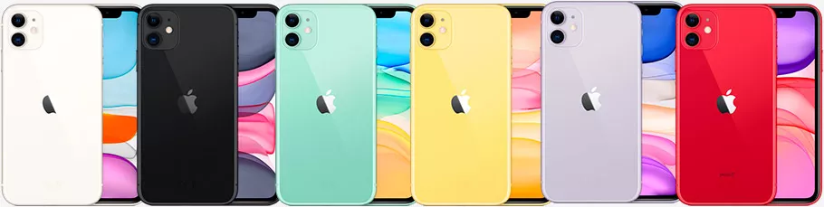 iPhone 11: демонстрация нового дизайна – вид спереди и сзади