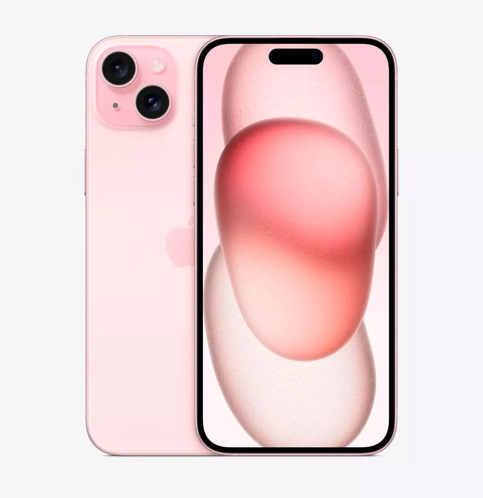 Apple iPhone 15 Plus 128ГБ Pink SIM+eSIM. Вид 1