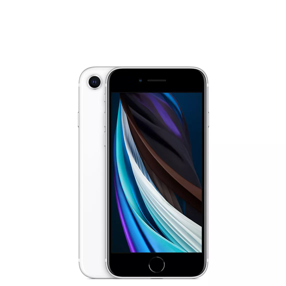 Apple iPhone SE (2020) 128ГБ Белый (White). Вид 1