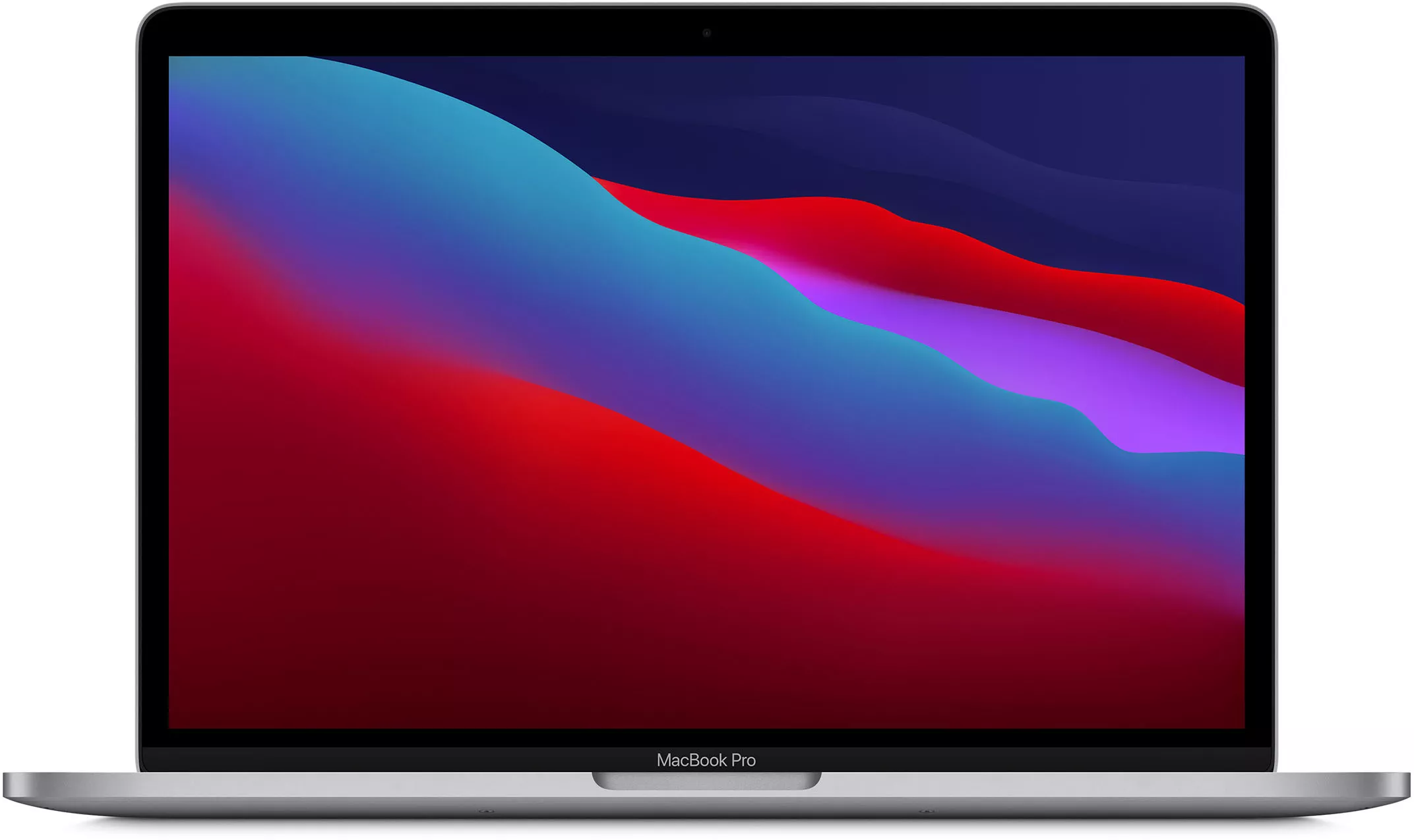 Apple MacBook Pro 13" 2021 (M1, 8ГБ, 256ГБ SSD) "Серый космос". Вид 1